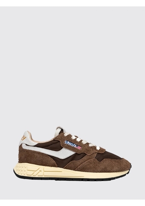 AUTRY Reelwind Low Top Sneakers in Leather and Nylon with Carved Logo