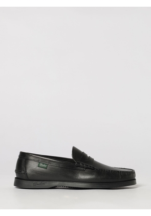 PARABOOT Classic Smooth Calfskin Loafers with Rubber Sole