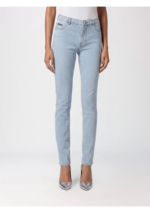 PHILIPP PLEIN High-Waisted Skinny Stretch Denim Jeans
