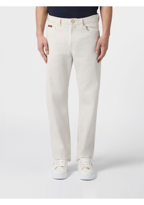 BILLIONAIRE Straight-Fit Cotton Denim Jeans with Monogram Logo