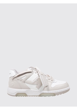 Off-White Out Of Office Bicolor Smooth Leather Low-Top Sneakers with Tag