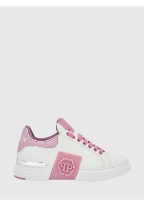 PHILIPP PLEIN Phantom Kick$ Leather Sneakers
