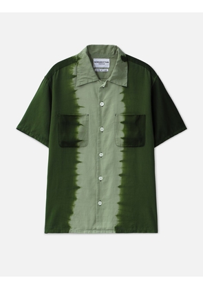 Hand Dye Open Collar SS Shirt