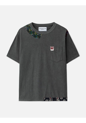 Patchwork Garment Dyed Tee Shirt