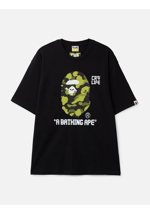 CR7life Big APE Head Reflection Camo Tee