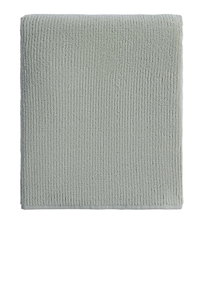 Parachute Soft Rib Bath Sheet Towel in Sage - Green. Size all.