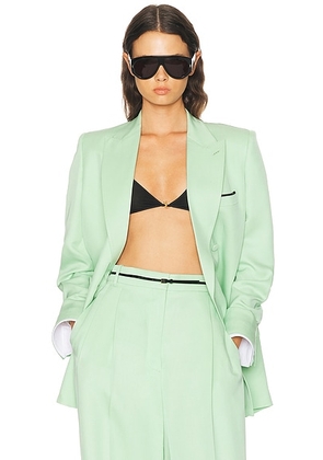 TOM FORD Double Breasted Jacket in Pale Mint - Mint. Size 42 (also in ).