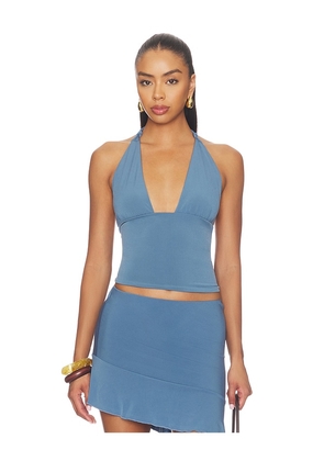 Bella Venice The Jade Top in Blue. Size L. Also in XS, S, M.