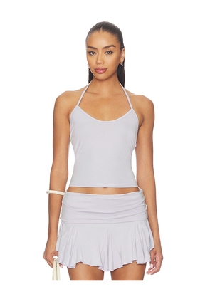 Bella Venice The Mollie Halter Top in Baby Blue. Size L. Also in XS, S, M.