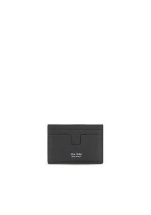 Tom Ford Black Calf Leather Bos Taurus Wallet