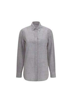 The Row Multicolor Cotton Pattern Shirt - 4