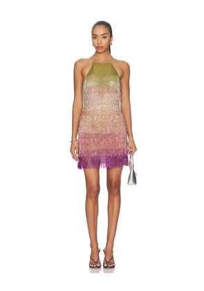 For Love & Lemons Tropic Crush Mini Dress in Multi. Size L. Also in M, S, XL, XS.