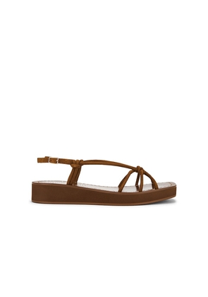 Loeffler Randall Nomi Elevated Sandal in Brown. Size 10. Also in 6, 6.5, 7, 7.5, 8, 8.5, 9, 9.5.