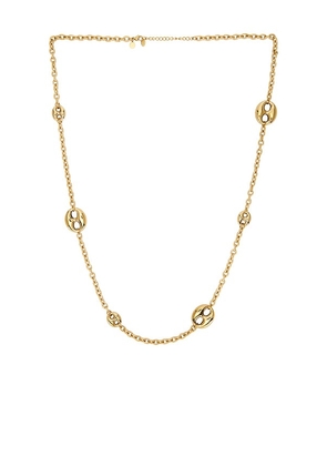 petit moments Gold Coast Necklace in Metallic Gold.