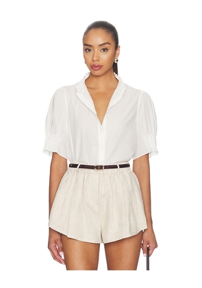 Rag & Bone Dakota Shirt in Ivory. Size L. Also in S, XXS, XS, M.