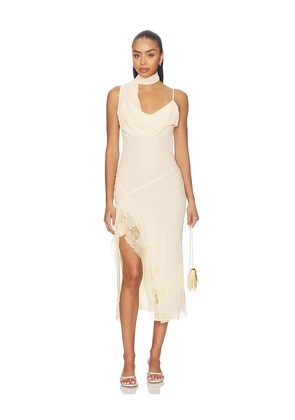 Vaillant Swing Dress in Cream. Size 34/XS. Also in 36/S, 38/M, 40/L.