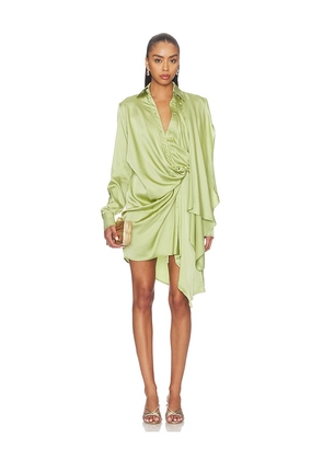 Vaillant Isadora Dress in Green. Size 34/XS. Also in 36/S, 38/M, 40/L.