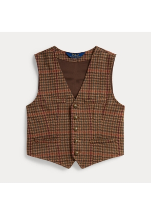Plaid Double-Knit Waistcoat