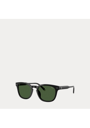 Metal-Accent Square Sunglasses