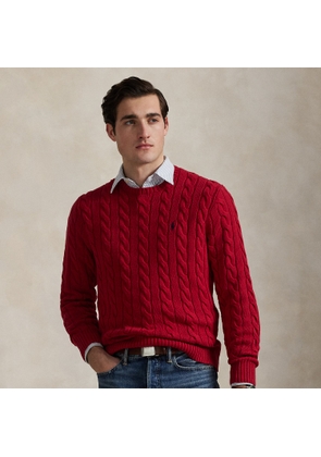Cable-Knit Cotton Jumper