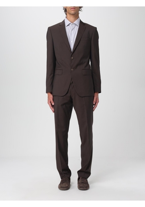 BOSS Suit Men color Brown