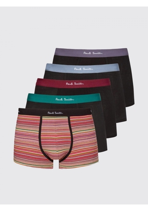 PAUL SMITH Set of 5 Striped Cotton Boxers