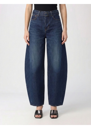 SACAI Baggy Cotton Denim Jeans
