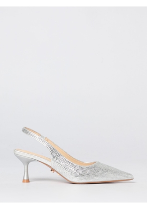 TWENTY FOURHAITCH Phuket Rhinestone Fabric Slingback