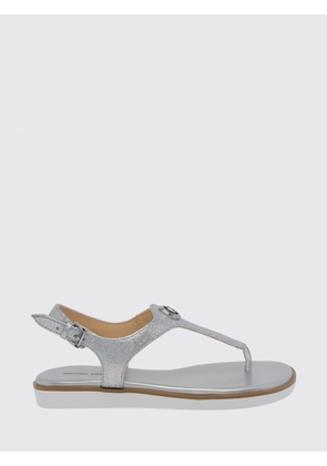 Michael Kors Val Laminated Leather Sandal