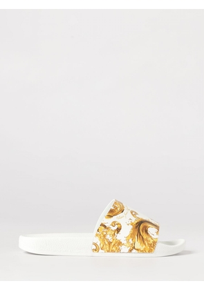 VERSACE JEANS COUTURE Baroque Print Rubber Sliders