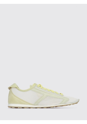 JACQUEMUS Les Tennis Two-Tone Suede and Mesh Sneakers with Embossed Logo