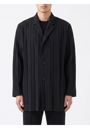 HOMME PLISSE' ISSEY MIYAKE Single Breasted Polyester Blazer