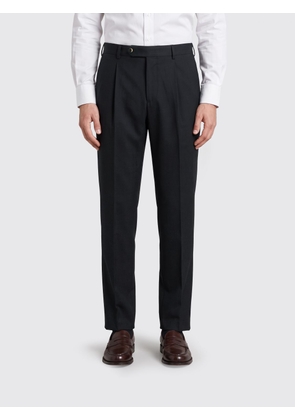 PT TORINO Slim Fit Tailored Trousers in Pure Virgin Wool