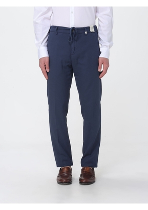 MYTHS Cotton Slim Fit Trousers with Drawstring
