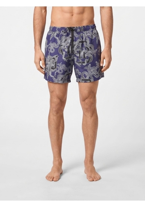 PHILIPP PLEIN Printed Polyester Swimsuit