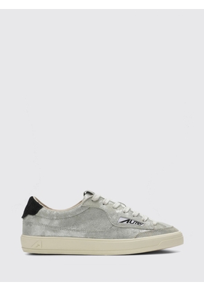 AUTRY Windscape Suede and Laminated Leather Trainers with Padded Ankle