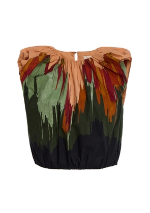 Ulla Johnson Gracie Cotton Cropped Top - Moda Operandi
