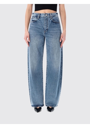 FRAME The Bubble Crop Jeans in Cotton Denim