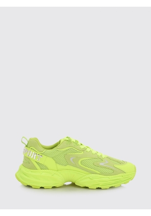 Plein Sport Pulse X Mesh and Leather Sneakers