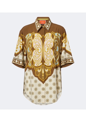 La DoubleJ Club printed shirt