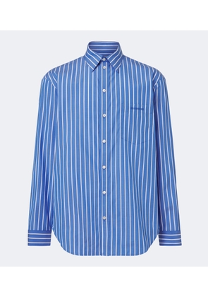 Balenciaga Striped cotton poplin shirt