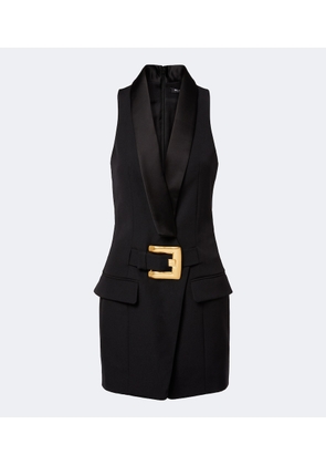 Balmain Virgin wool minidress