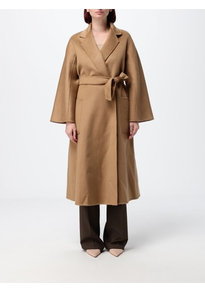 MAX MARA Ludmilla Long Cashmere Belted Robe Coat
