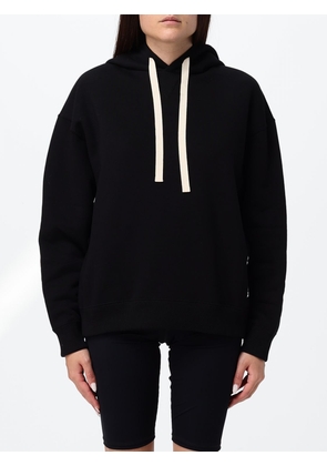JIL SANDER Relaxed-Fit Cotton Hoodie with Drawstring Hood and Contrast Logo