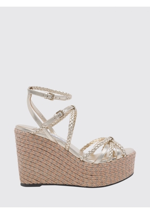 JIMMY CHOO Wedge Shoes Woman color Gold