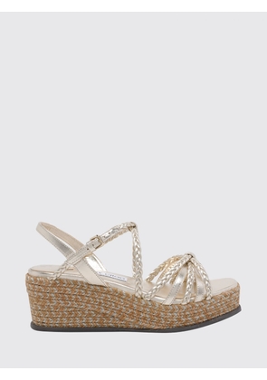 JIMMY CHOO Wedge Shoes Woman color Gold