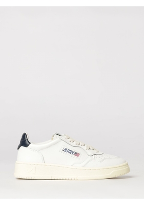 AUTRY Medalist Low Bicolor Leather Sneakers with Perforated Toe