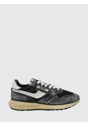 AUTRY Reelwind Sneakers in Leather and Nylon with Worn Effect