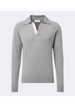 Lardini Virgin wool and cashmere polo sweater