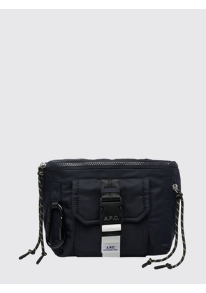 A. P.C. Nylon Bum Bag with Applied Logo, Zip Closure and Adjustable Strap